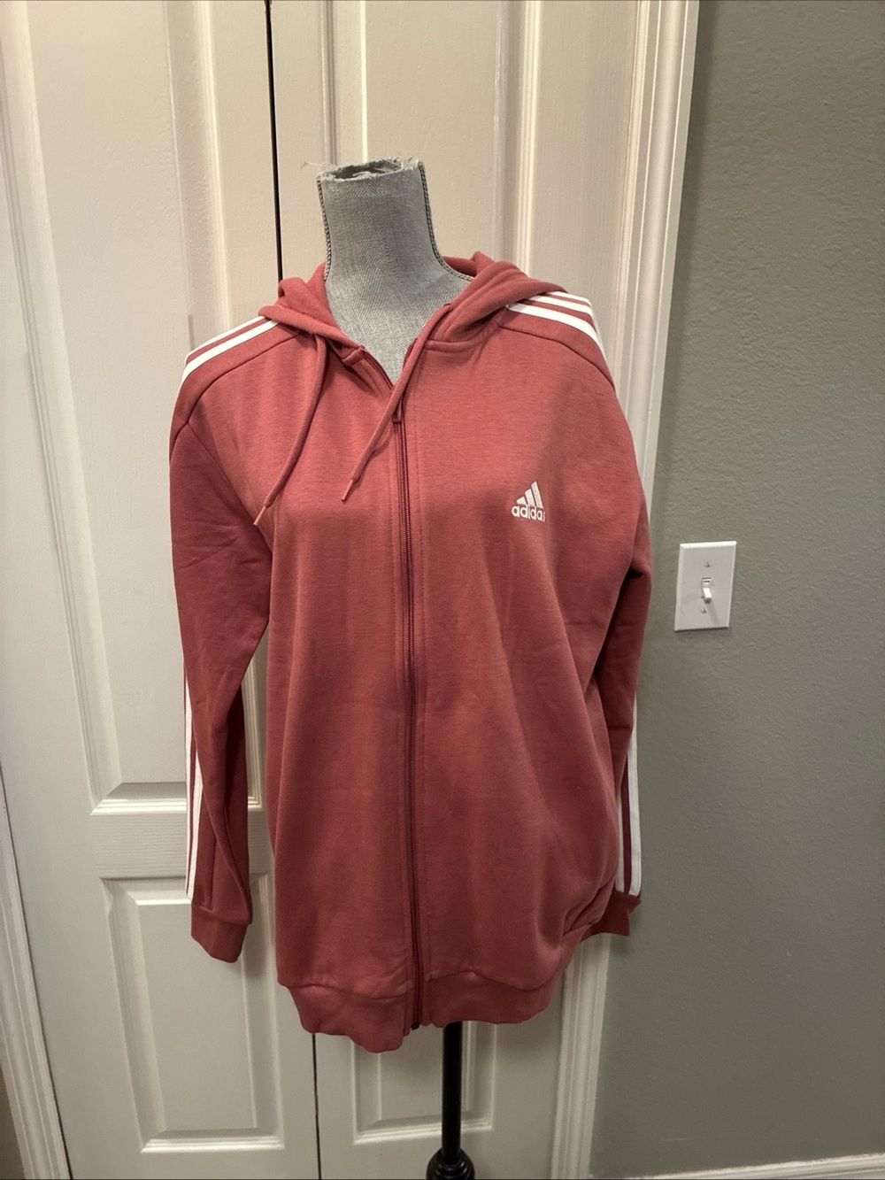 Adidas mens full zip jacket size medium